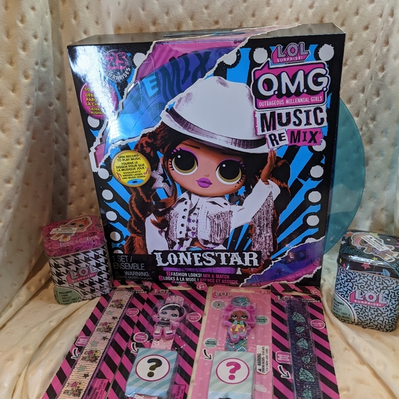 LOL SURPRISE OMG REMIX *LONESTAR* Doll Bundle Pack...includes extra LOL goodies! - Picture 7 of 12